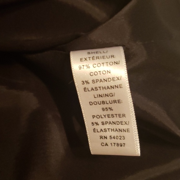 Banana Republic black gabardine dress euc - Picture 7 of 7